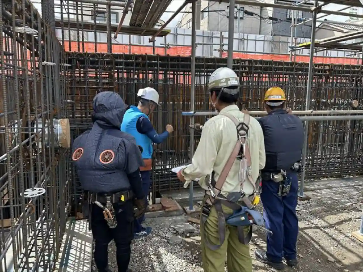事業主配筋検査状況