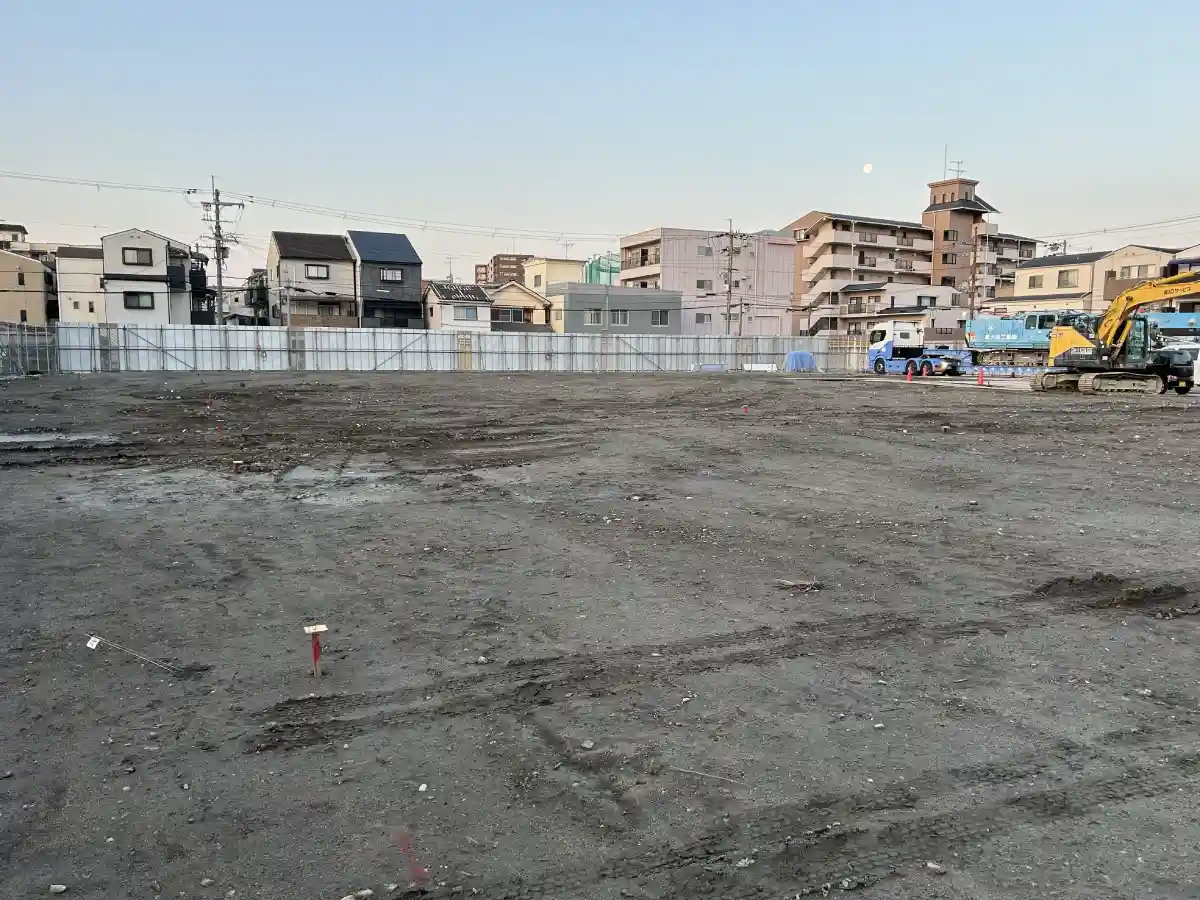 縄張り完了の様子