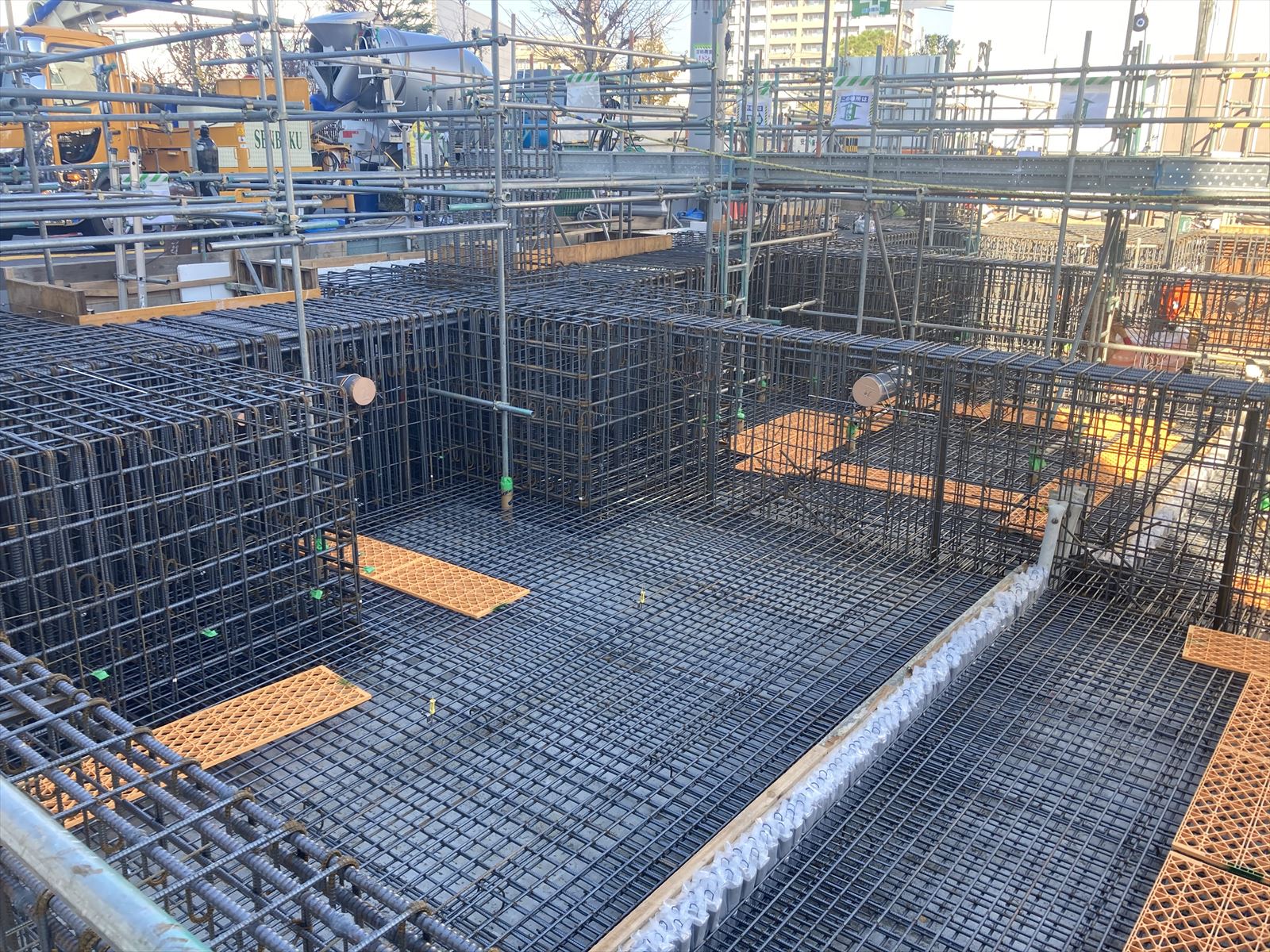上田辺町1月度工事進捗①