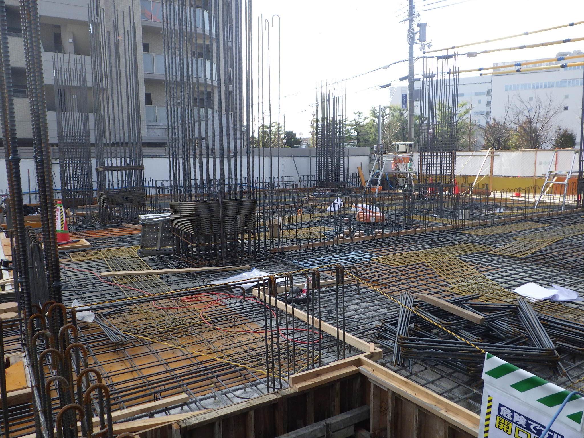 上田辺町1月度工事進捗③