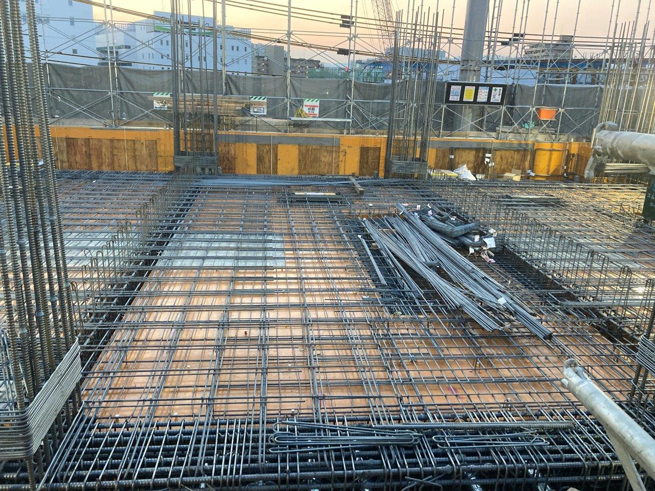 上田辺町3月度工事進捗②