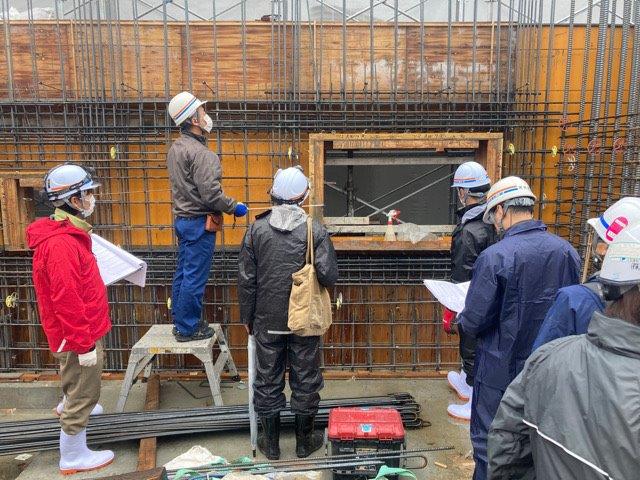 上田辺町3月度工事進捗③
