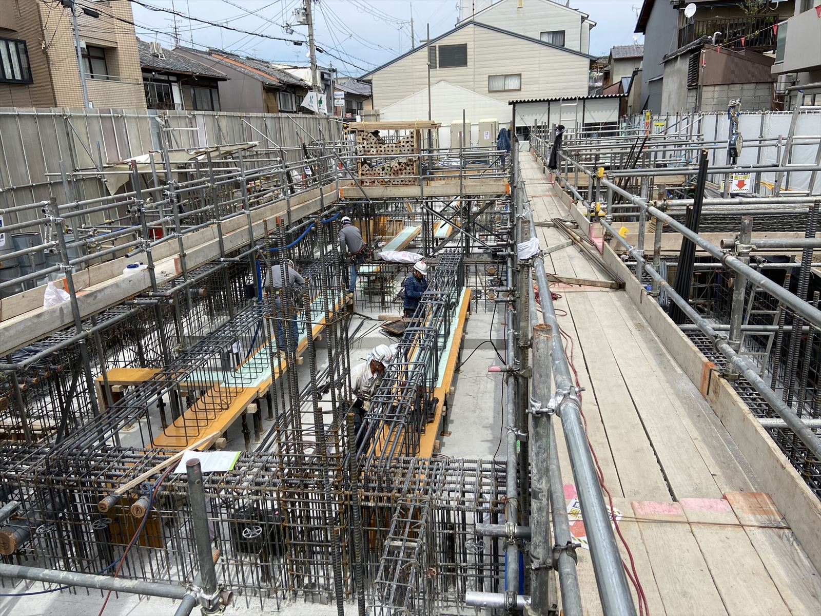 京都二条4月度工事写真①
