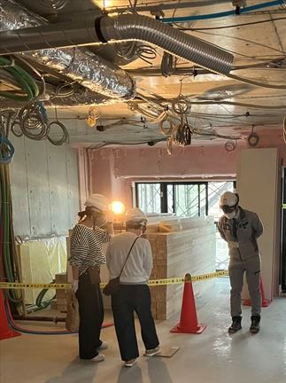 天王寺現場見学会写真③